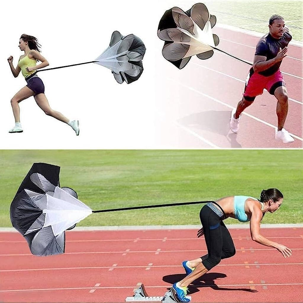 Boost Your Speed with the 48-Inch Running Speed Training Football Parachute for Kids